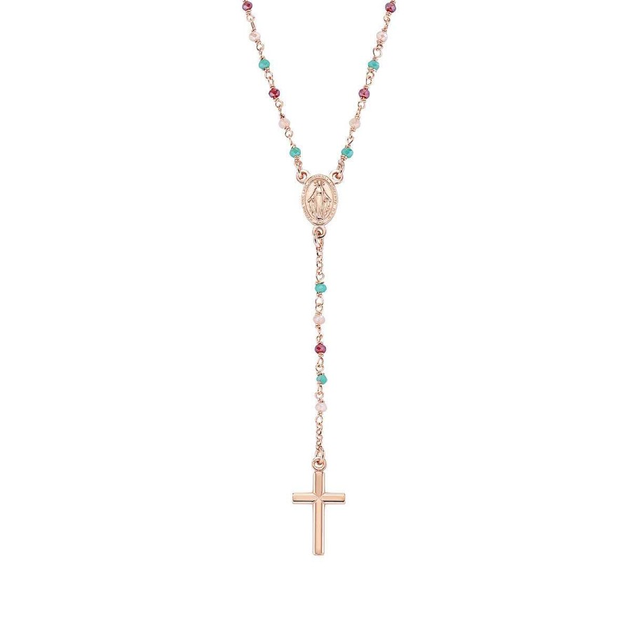 Collane Amen | Rosario Classico Cristalli Multicolor