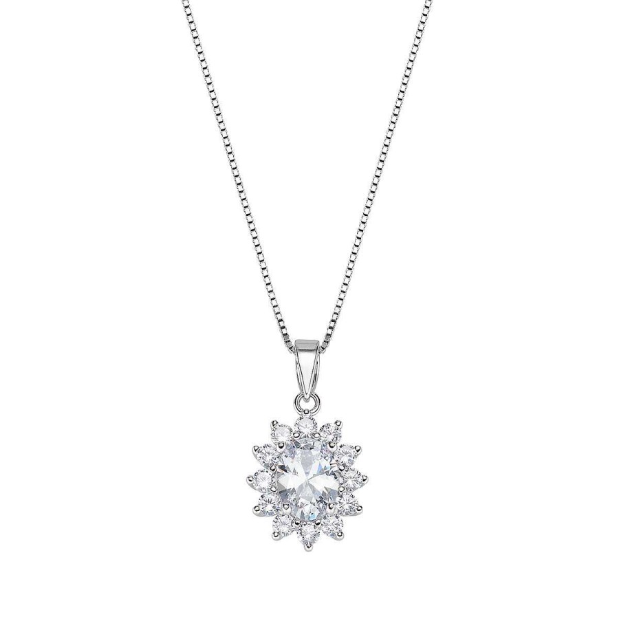 Collane Amen | Collana Royal Lady Zircone Bianco