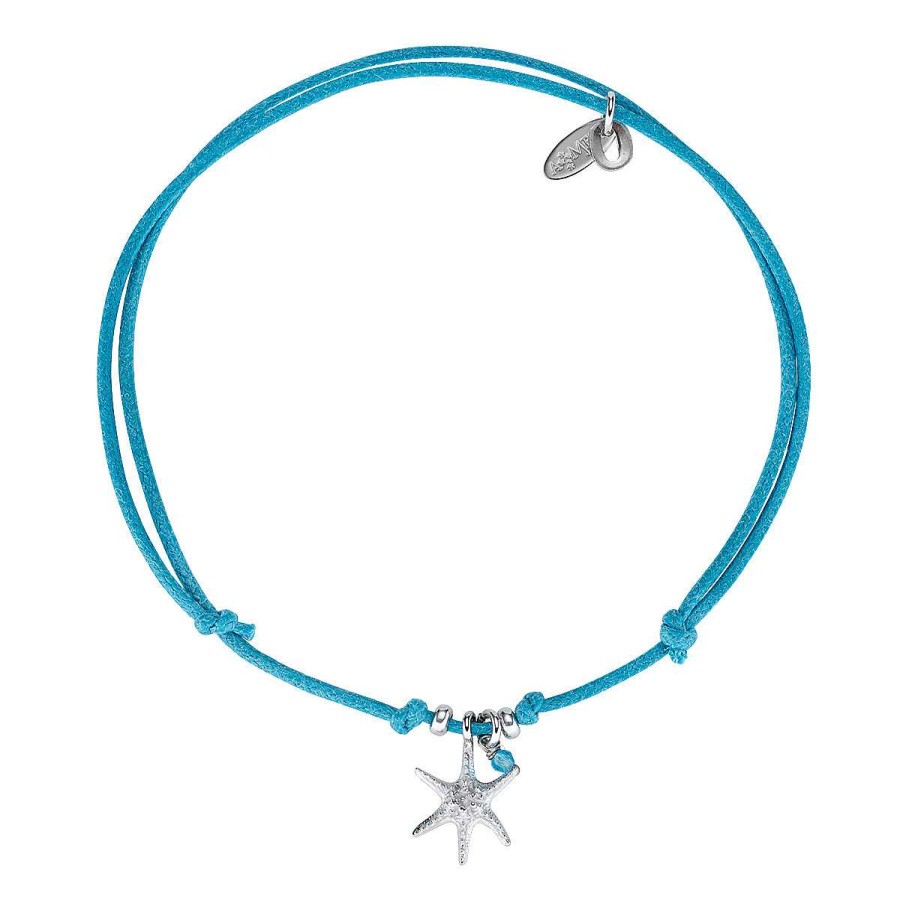 Bracciali Amen | Bracciale Stella Marina Cordino Cerato