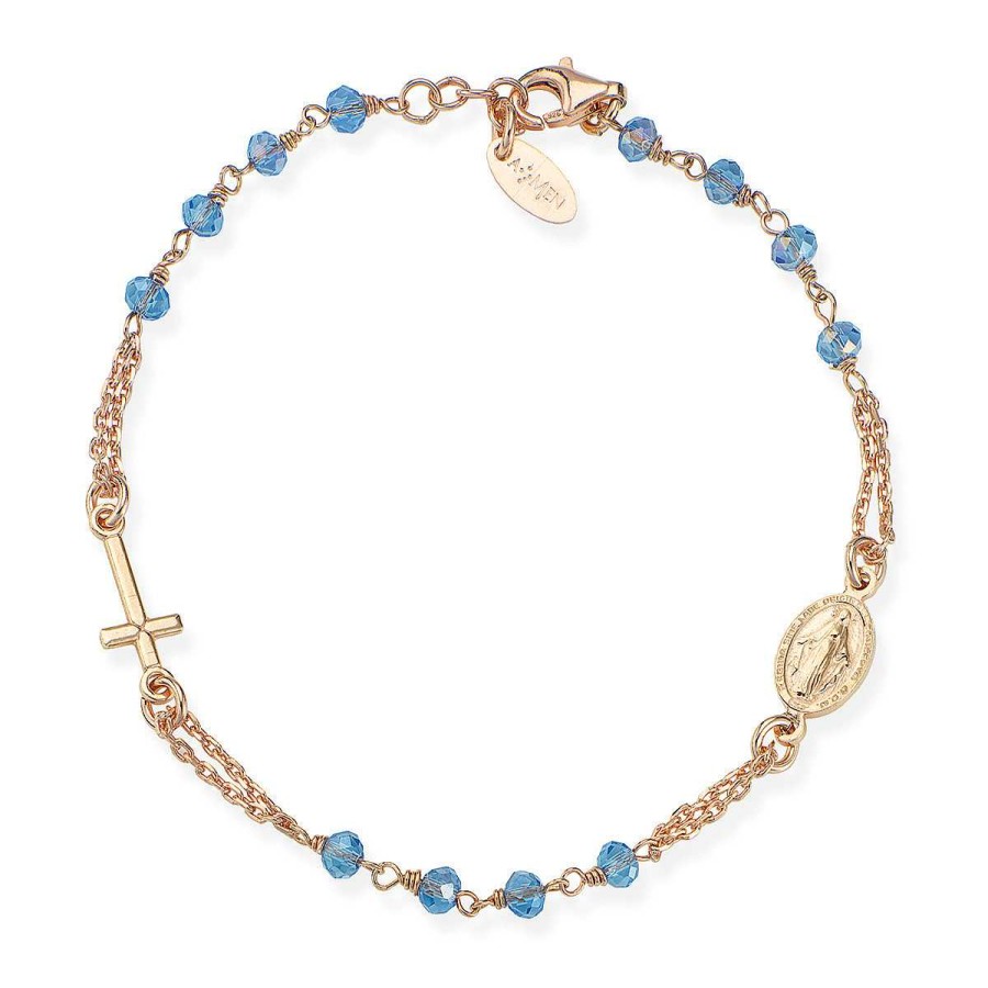 Bracciali Amen | Bracciale Rosario Cristalli