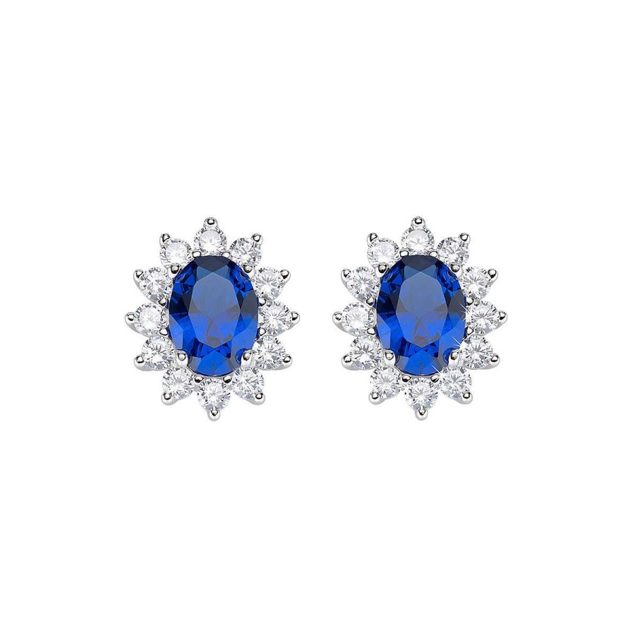 Orecchini Amen | Orecchini Royal Lady Zircone Blu