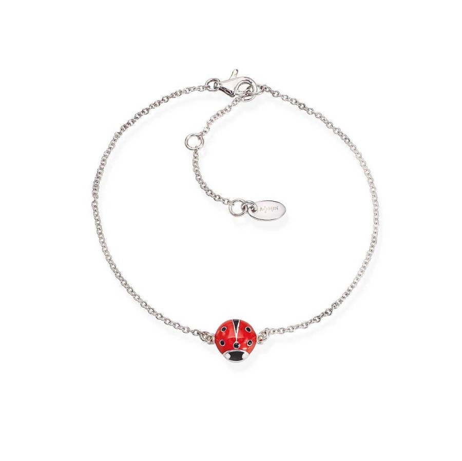 Bracciali Amen | Bracciale Coccinella Smaltata