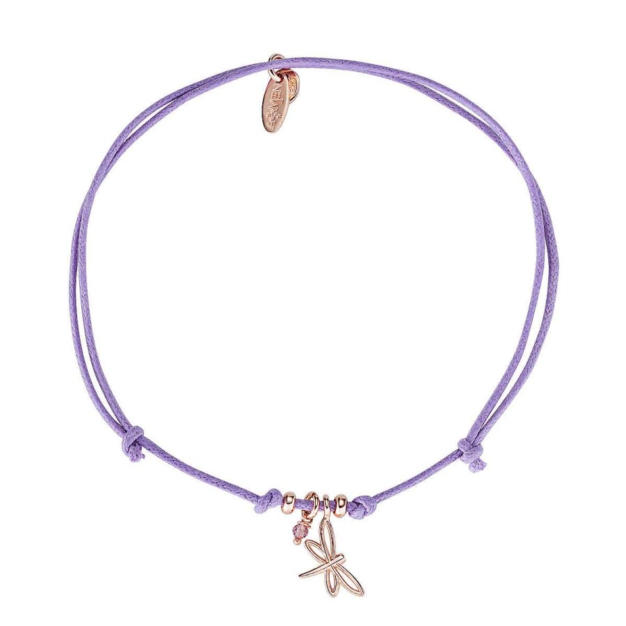 Bracciali Amen | Bracciale Libellula Cordino Cerato